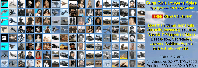Guns Girls Lawyers Spies Home Page