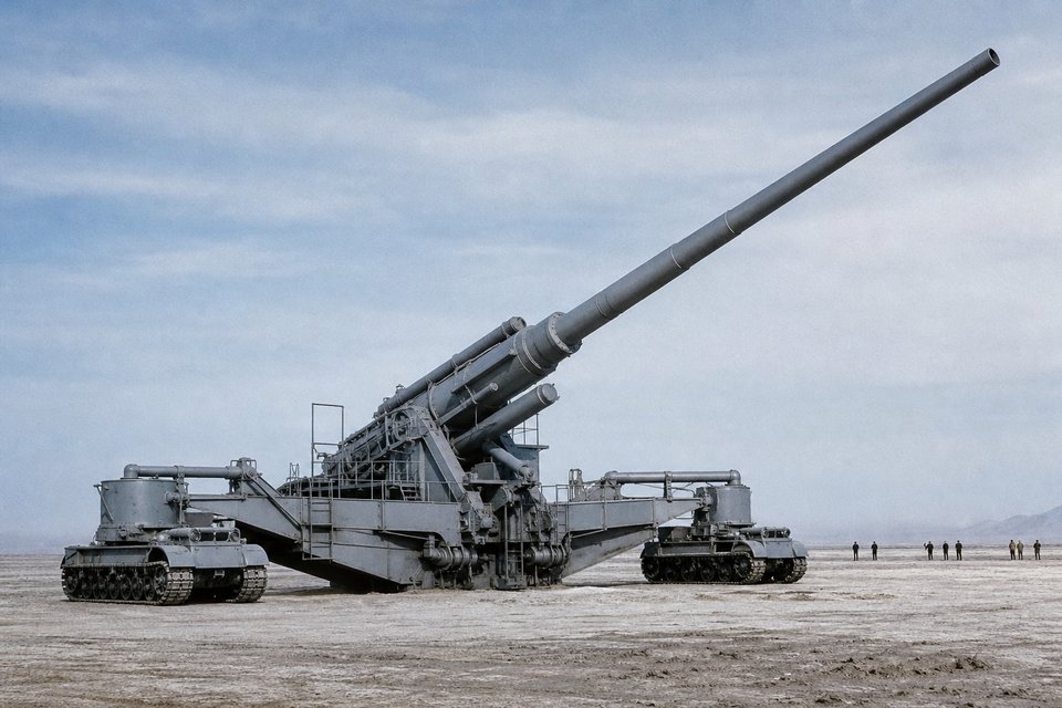 Nuclear Artillery & the Davy Crockett Nuclear Bazooka (AI-generated image)
