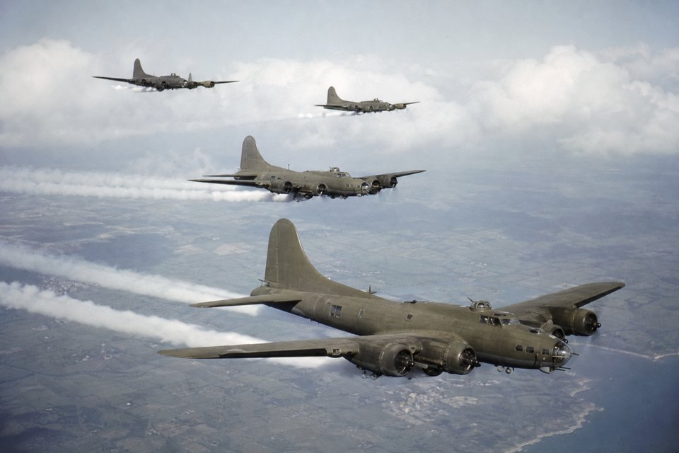 B-17 Flying Fortress (AI-generated image)