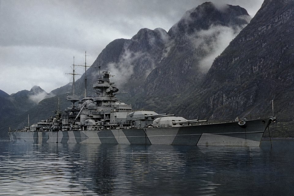Battleship Bismarck (AI-generated image)