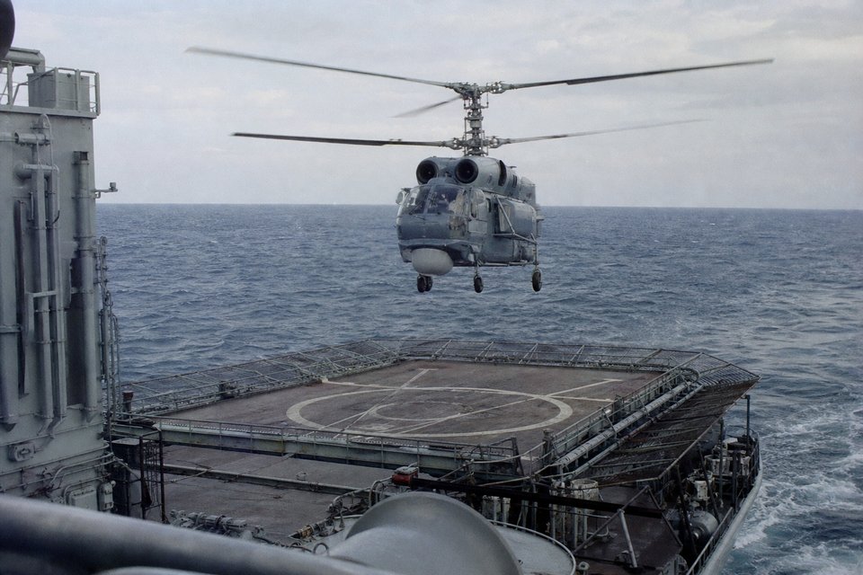 Kamov Ka-25 Naval Helicopter (AI-generated image)