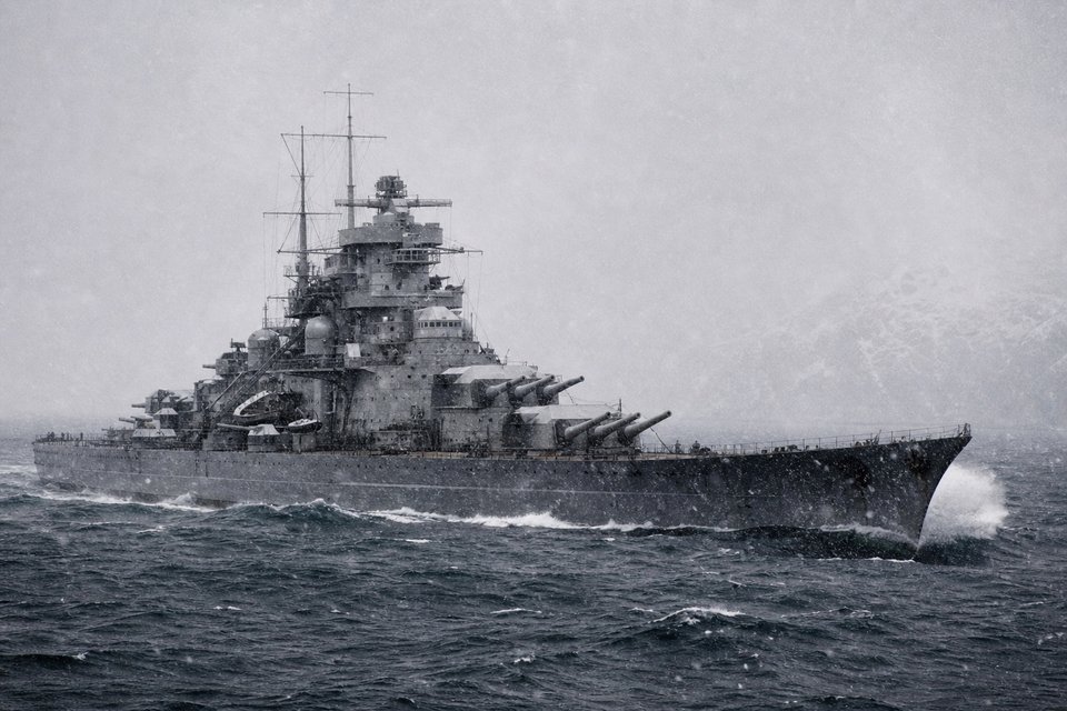 Battleship Scharnhorst (AI-generated image)