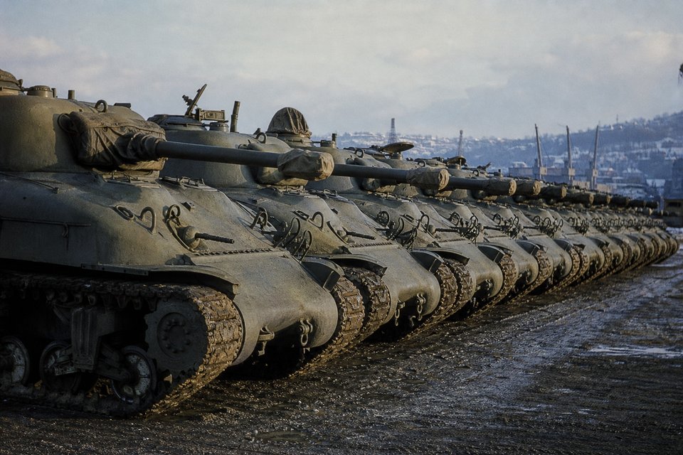 American WW2 Tanks: The Complete US Army List of Tank Names (AI-generated image)